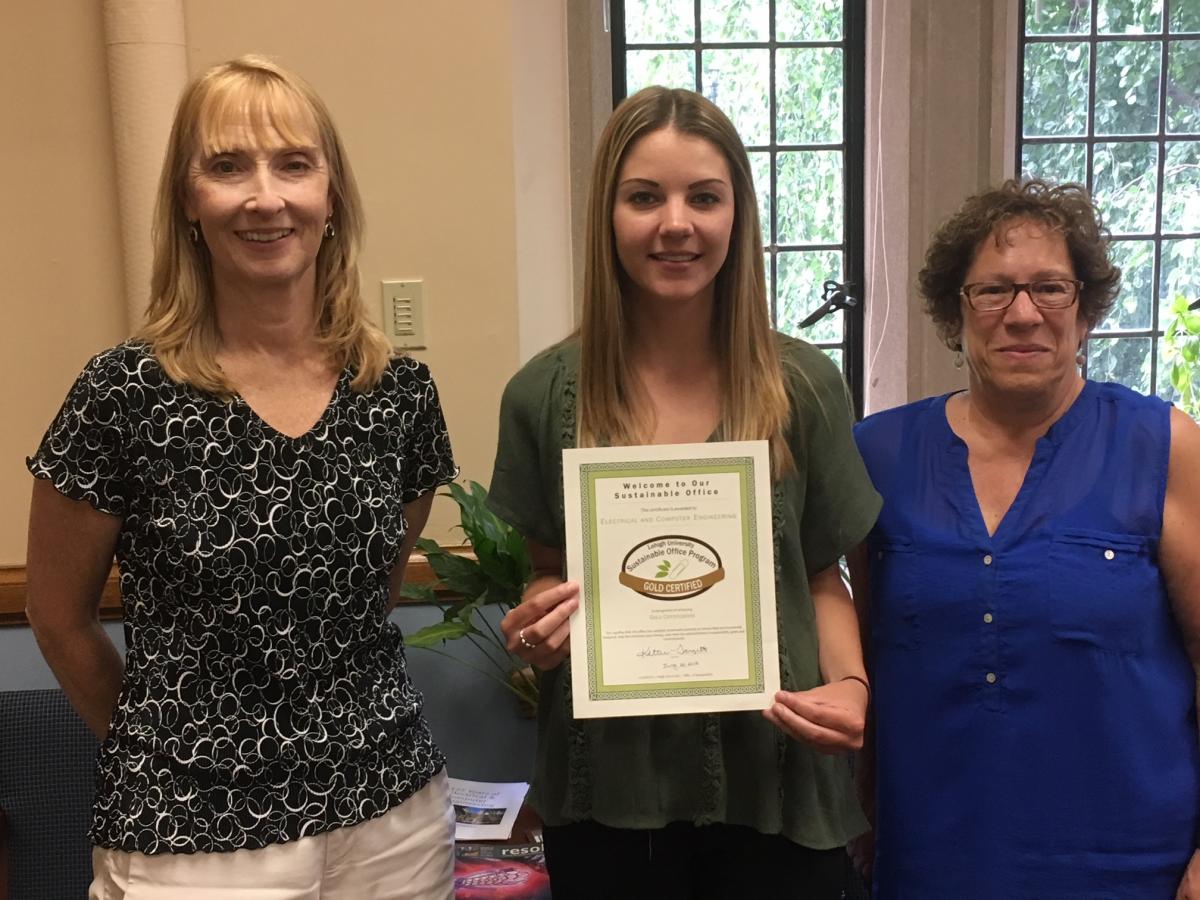 Electrical and Computer Engineering Reaches Gold! Sustainability